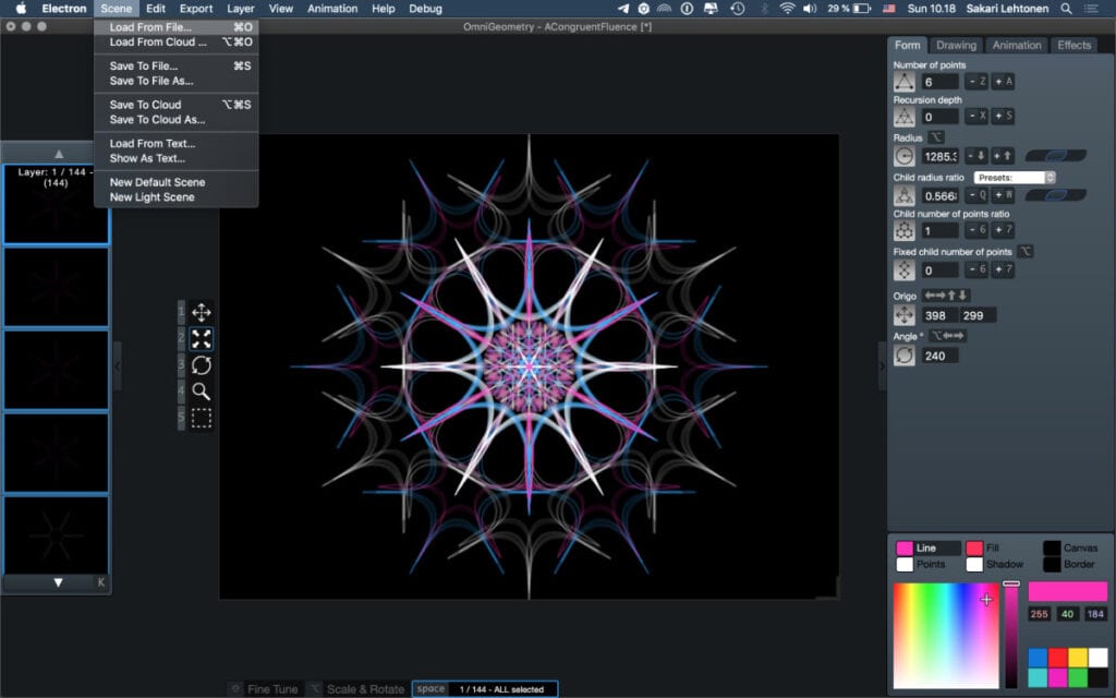 OmniGeometry desktop version screenshot